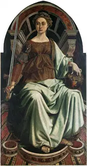 Enthroned: Lady Justice