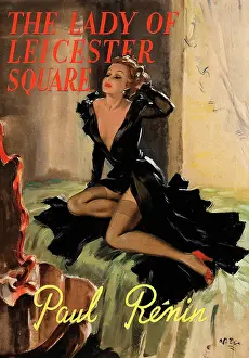 Glam: The Lady of Leicester Square - cover by David Wright