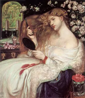 Combing: Lady Lilith, by D G Rossetti