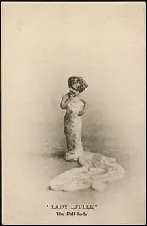 Oddities: LADY LITTLE POSTCARD