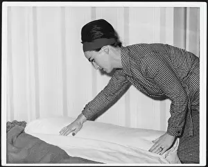 Pillow: LADY MAKES BED