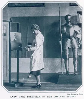 Pakenham: Lady Mary Pakenham in her studio