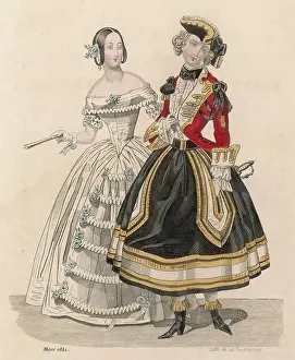 Tricorne: Lady in Military Dress