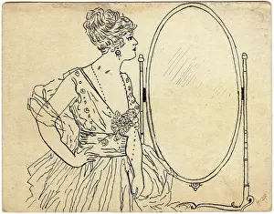 Ranstead: Lady and Mirror by George Ranstead
