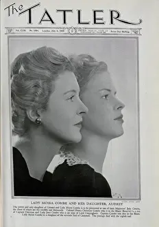 Profiles: Lady Moira Combe with her daughter Audrey