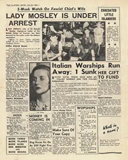 Lady Mosley Under Arrest