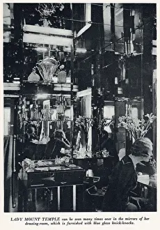 Iln - Consolidated Archive Holdings Ltd: Lady Mount Temple in her Dressing Room - Mirrors