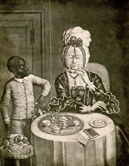 Comical: Lady Nightcap at Breakfast