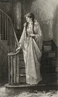 Sleepwear: Lady in Nightdress