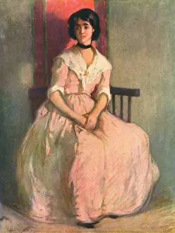 Politely: Lady In Pink Dress