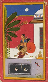 Plucked: Lady playing a vina