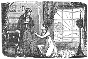 Sorry: Lady pleading with gentleman, c. 1800