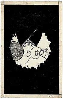 Toque: Lady on a postcard by George Ranstead