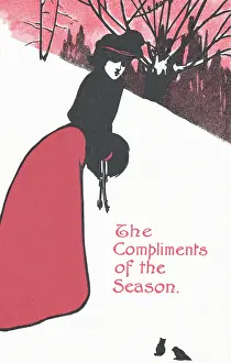 Publisher: Lady in Red Outfit