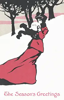 Publisher: Lady in Red Outfit