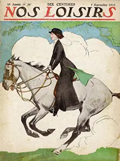 Gallops: LADY RIDING ASTRIDE 1913