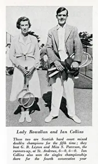 Rowallan: Lady Rowallan and Ian Collins