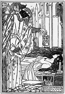 Wharfs: The Lady of Shallott by Tennyson, illus by Florence Harrison