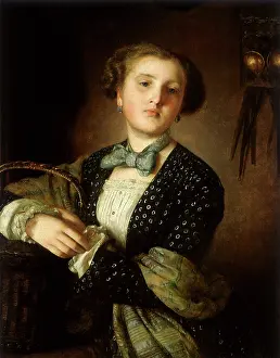 Reiter: Lady with Shopping Basket