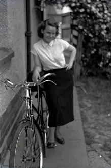 Nigel Sorrell: Lady with her smart bicycle