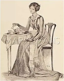 Sweeten: LADY WITH SUGAR TONGS