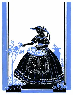 Lady by a Sundial