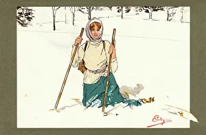 Pellegrini: Lady Swiss Skier