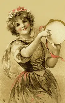 Bowley: Lady with a tambourine