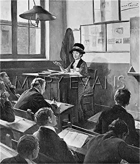 Lakanal: LADY TEACHES PHILOSOPHY