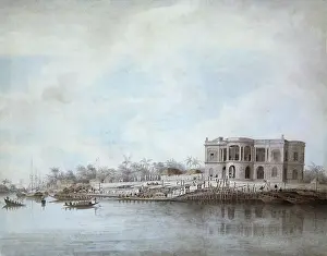 Lady Annunziata Asquith Collection (mep): Lady Teignmouth and her party, by Hubert Cornish