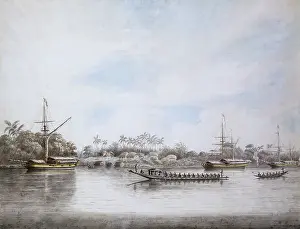 Mullah: Lady Teignmouth and her party, by Hubert Cornish