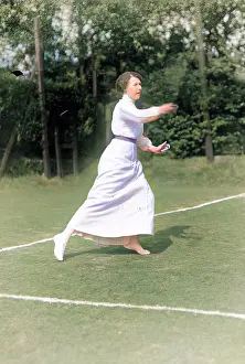 Lady Tennis player
