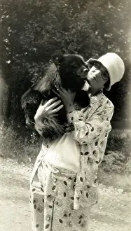 Lucinda Moore: Lady in Toronto, Ontario, Canada posing with a bear cub
