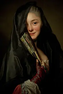 Suzanne: The Lady with the Veil, 1768, by Alexander Roslin