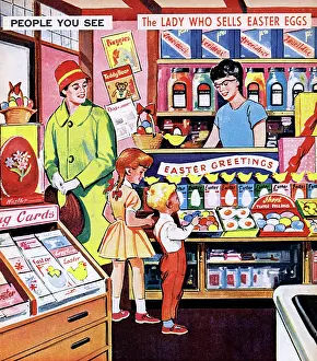 Newsagent: The Lady Who Sells Easter Eggs