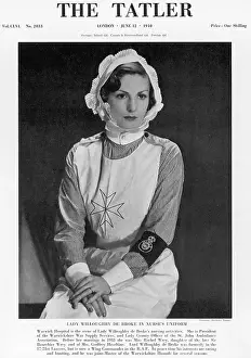Bourchier: Lady Willoughby de Broke in a nurse's uniform