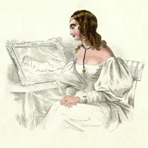 Wishing: LADY WISHING FOR CHILD