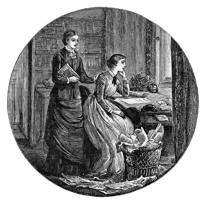 Sentences: LADY WITH WRITER'S BLOCK