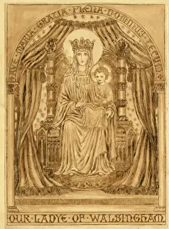 Walsingham: Our Ladye of Walsingham, Mary and Jesus