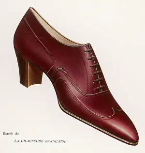 Laced: Lady's Shoe, 1923