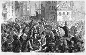 1757: LAFAYETTE FETED IN LYON