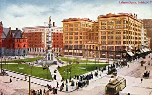 Lafayette: Lafayette Square, Buffalo, NY State, USA