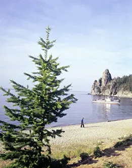 Deepest: Lake Baikal scenery, 1968