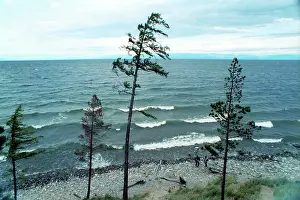 Deepest: Lake Baikal scenery, 1990
