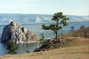 Bryukhanenko: Lake Baikal scenery, 1990