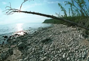 Irkutsk: Lake Baikal scenery, 1990