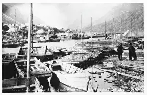 Klondike: Lake Bennett during Klondike Gold Rush, Canada