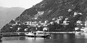 Como: Lake Como Italy early 1900s