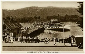 Teal: Lake District, Cumbria, Bowness and Windermere