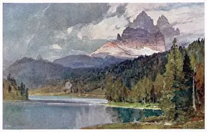 Jagged: LAKE IN DOLOMITES